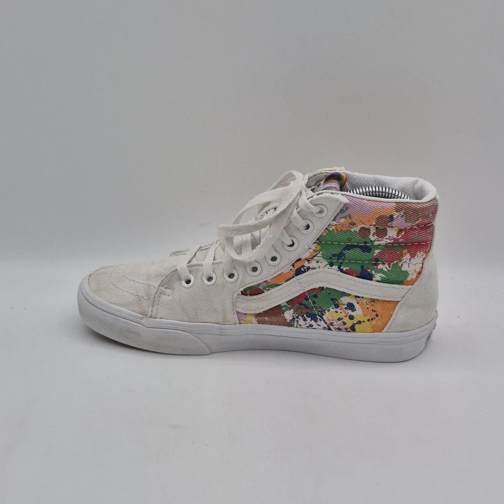 Vans Sk8-Hi Together As Ourselves Shoes Womens Size 8 Multicolor High Top Canvas